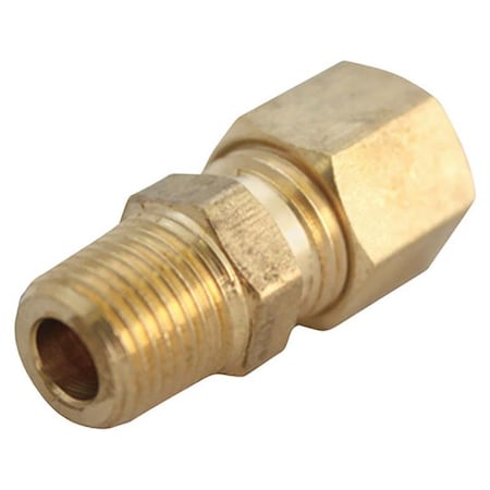 Homeplus+ ATC 1/2 in. Compression in. X 1/4 in. D MPT Brass Connector 6JC120110701024